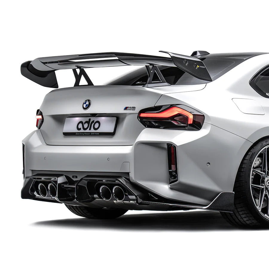 BMW G87 M2 AT-R3 Swan Neck Wing - Curved