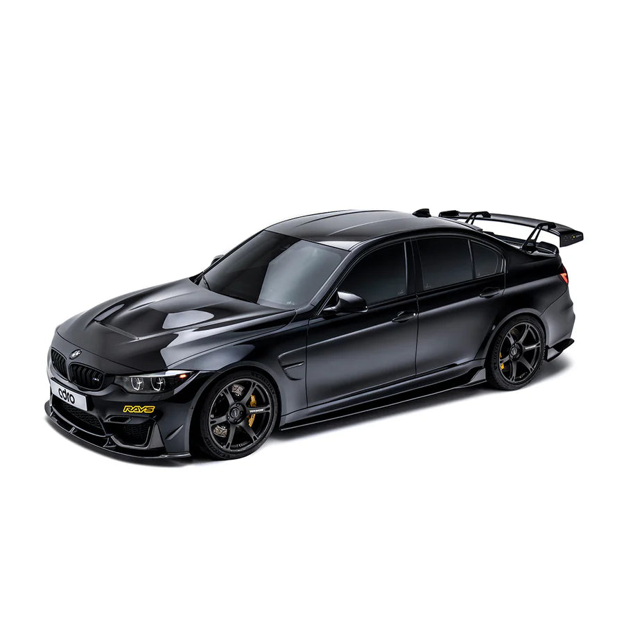 BMW F80 M3 AT-R1 Swan Neck Wing - Curved