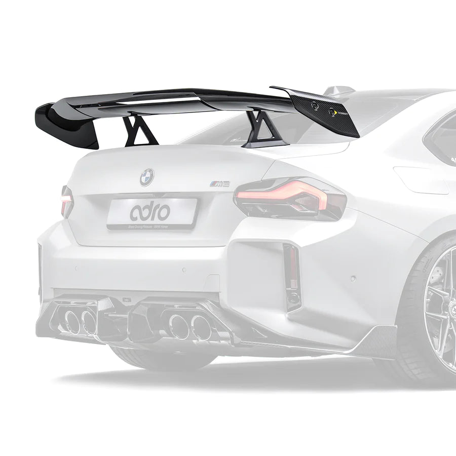 BMW G87 M2 AT-R3 Swan Neck Wing - Curved
