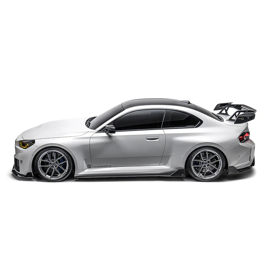 BMW G87 M2 AT-R3 Swan Neck Wing - Curved