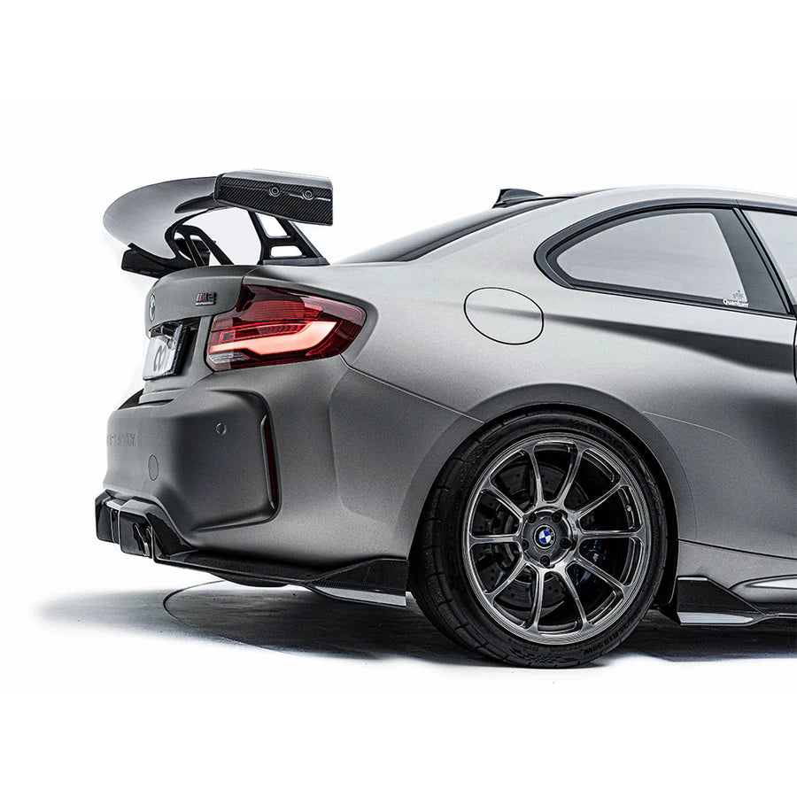 BMW F87 M2 AT-R1 Swan Neck Wing - Curved