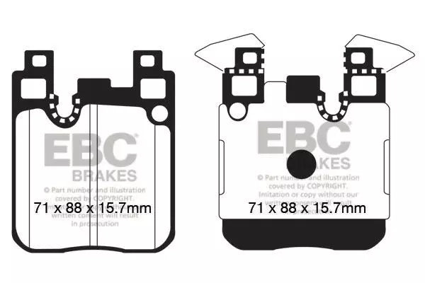 BMW F8X M2C/M3/M4 Yellowstuff Brake Pads - Rear
