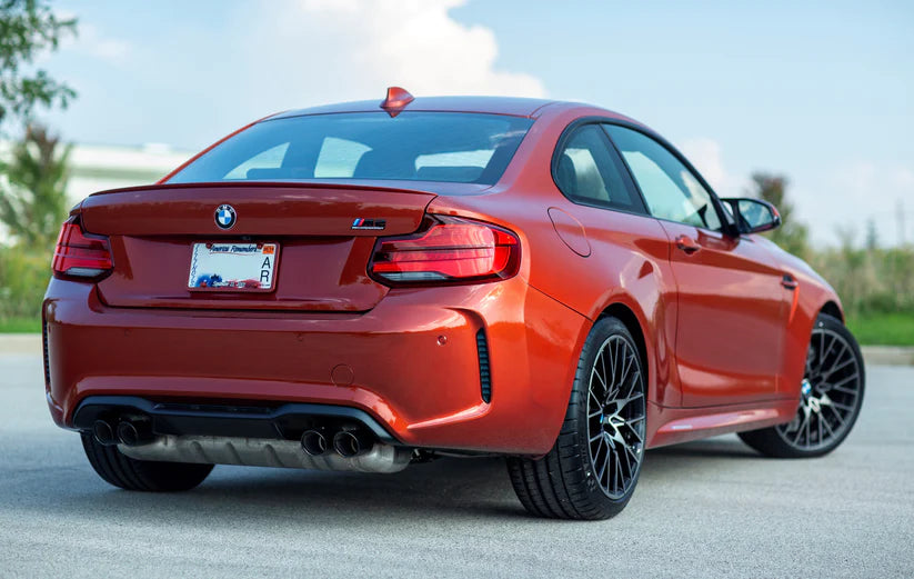 BMW F87 M2/M2C Rear Reflector Delete Kit - Horizontal Slat