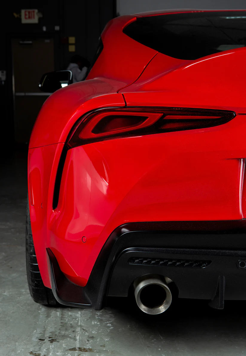 Toyota A9X Supra Rear Reflector Delete Kit - Honeycomb