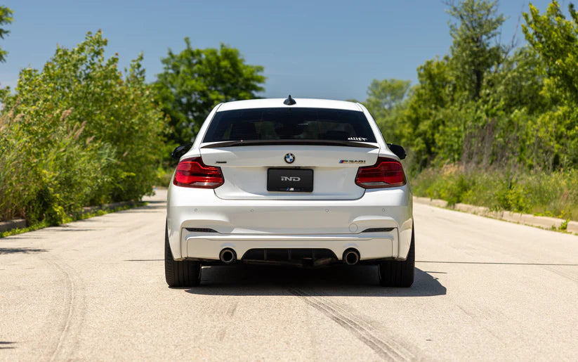 BMW F22 M-Pack Rear Reflector Delete Kit - Honeycomb