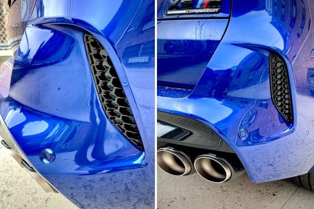 BMW F9X X5M/X6M Rear Reflector Delete Kit - Honeycomb