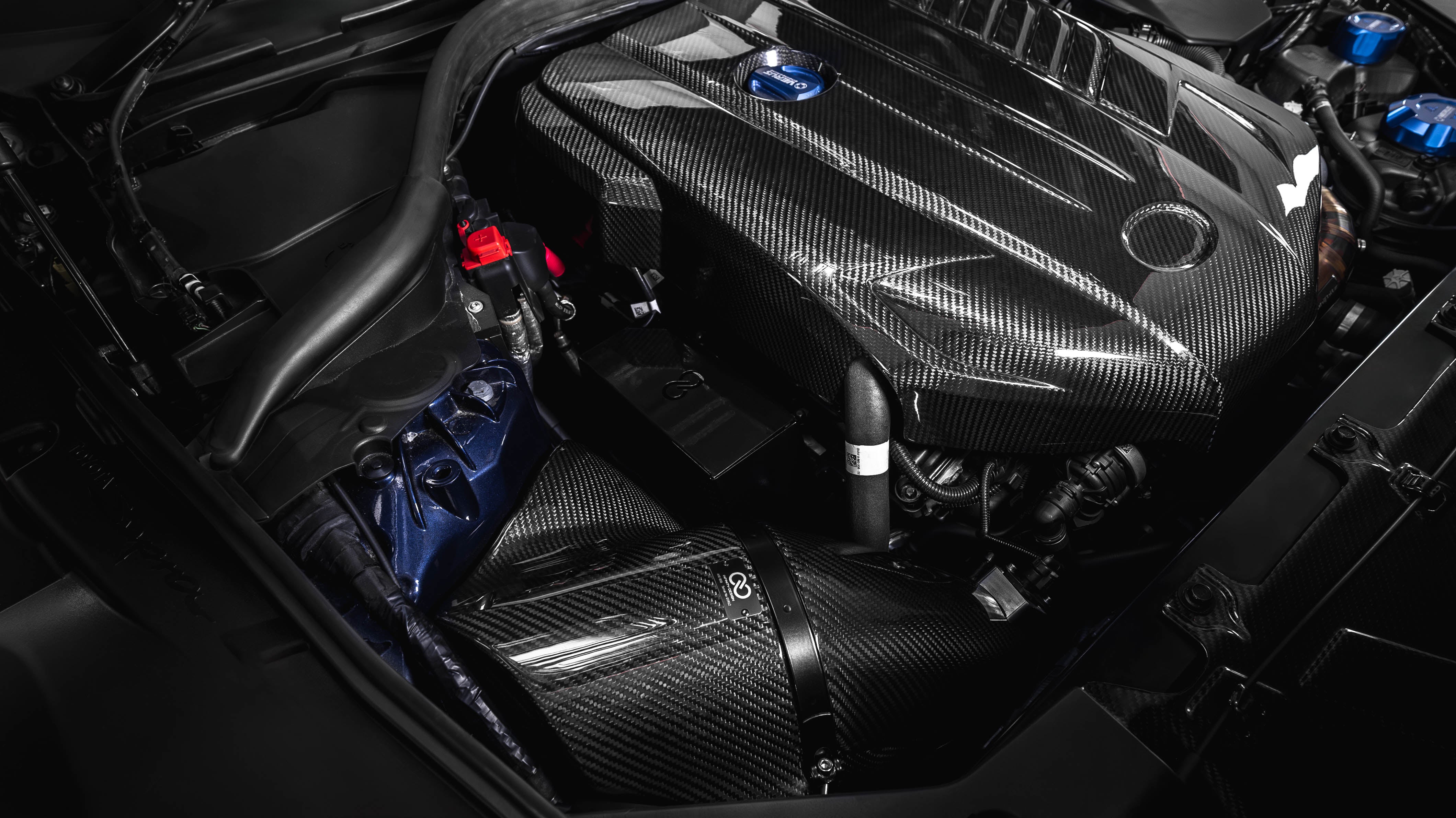 Toyota A9X Supra B58 Carbon Fiber Air Intake