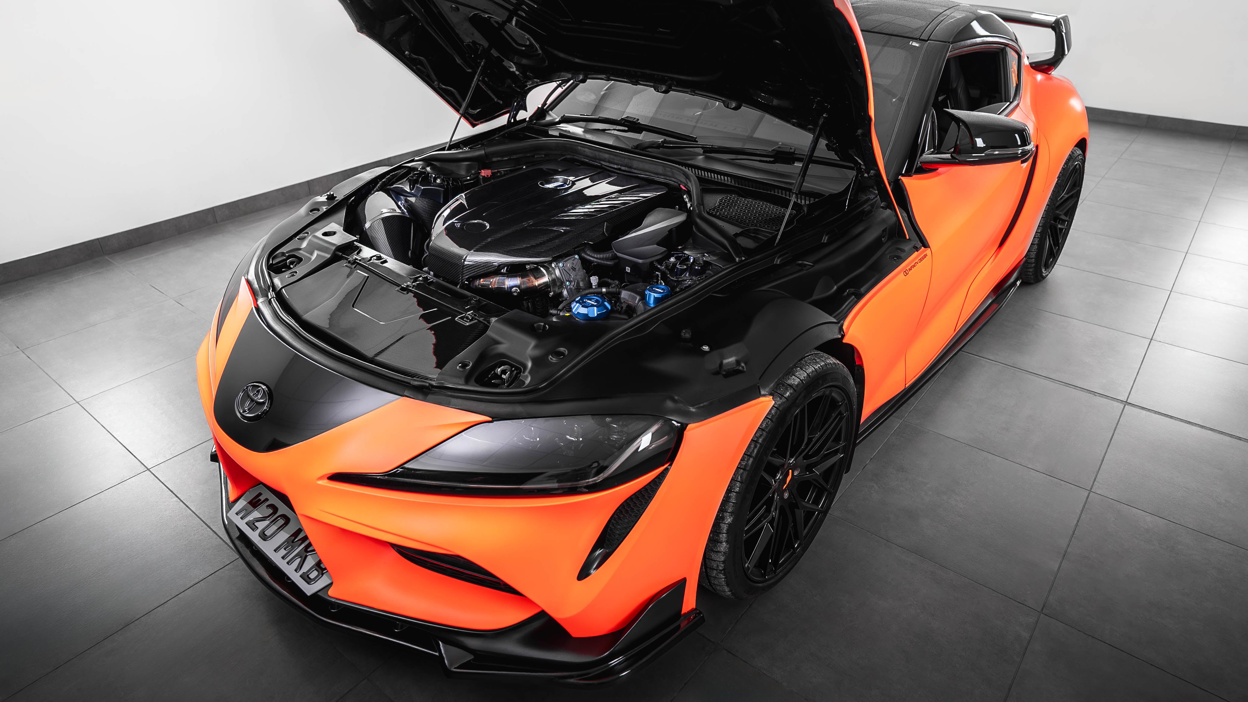 Toyota A9X Supra B58 Carbon Fiber Air Intake