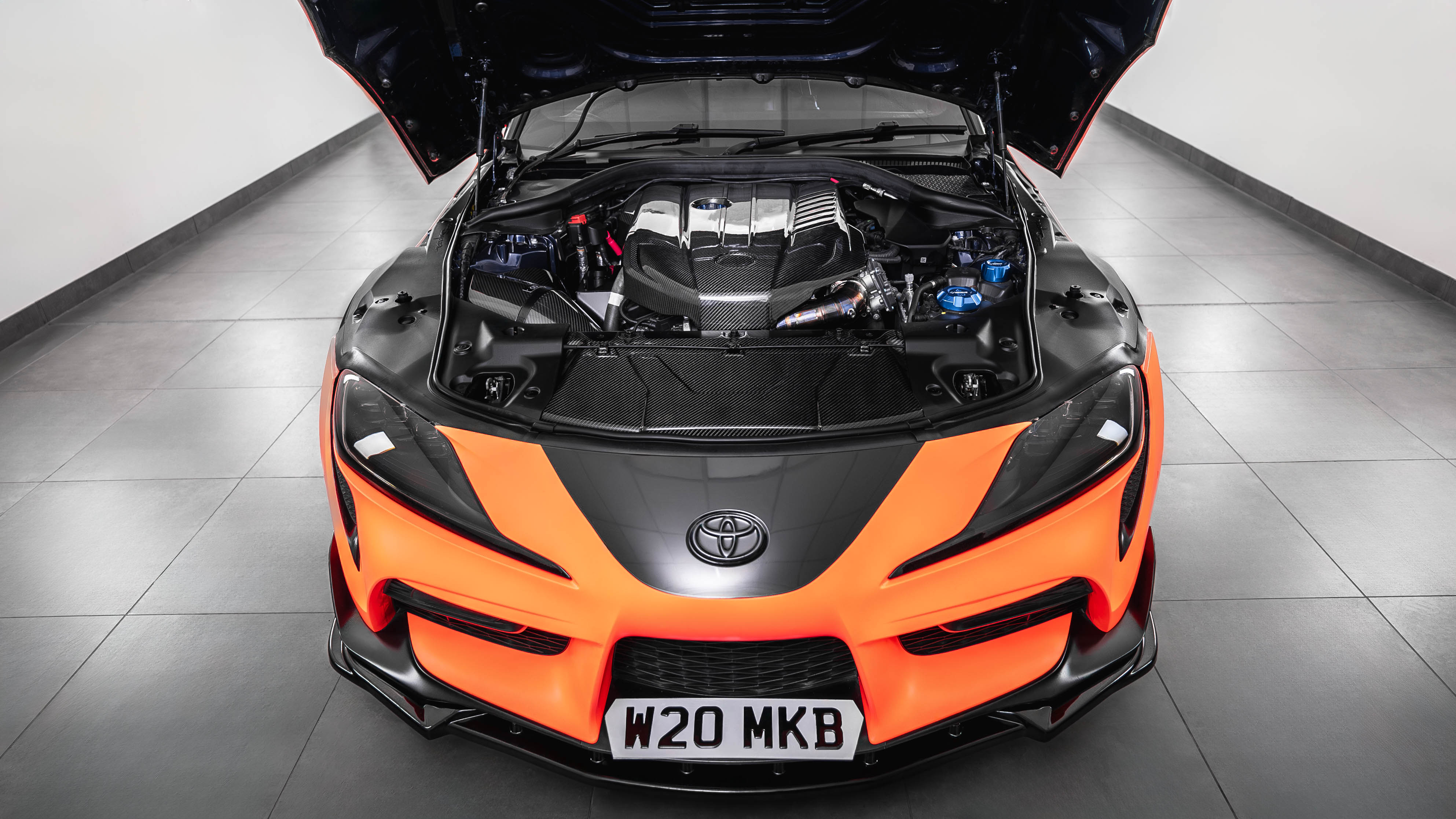 Toyota A9X Supra B58 Carbon Fiber Air Intake