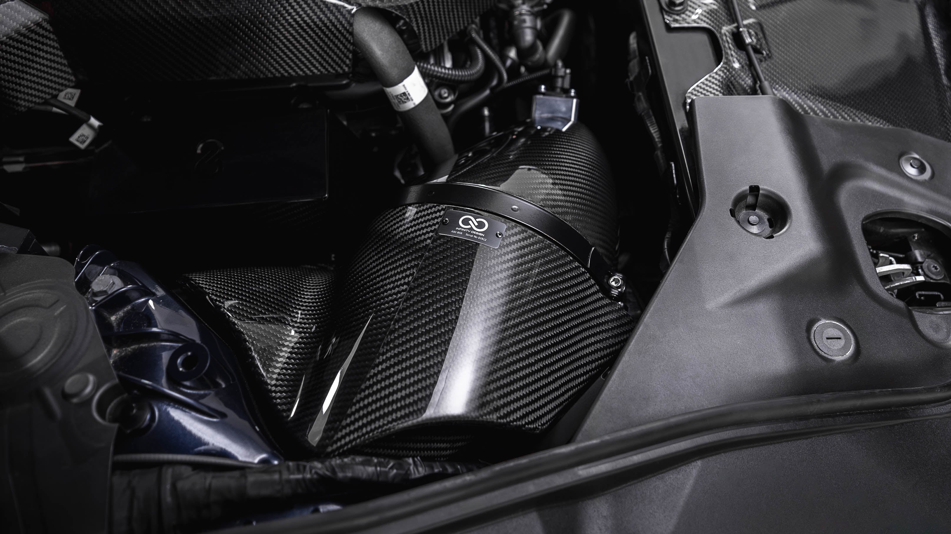 Toyota A9X Supra B58 Carbon Fiber Air Intake