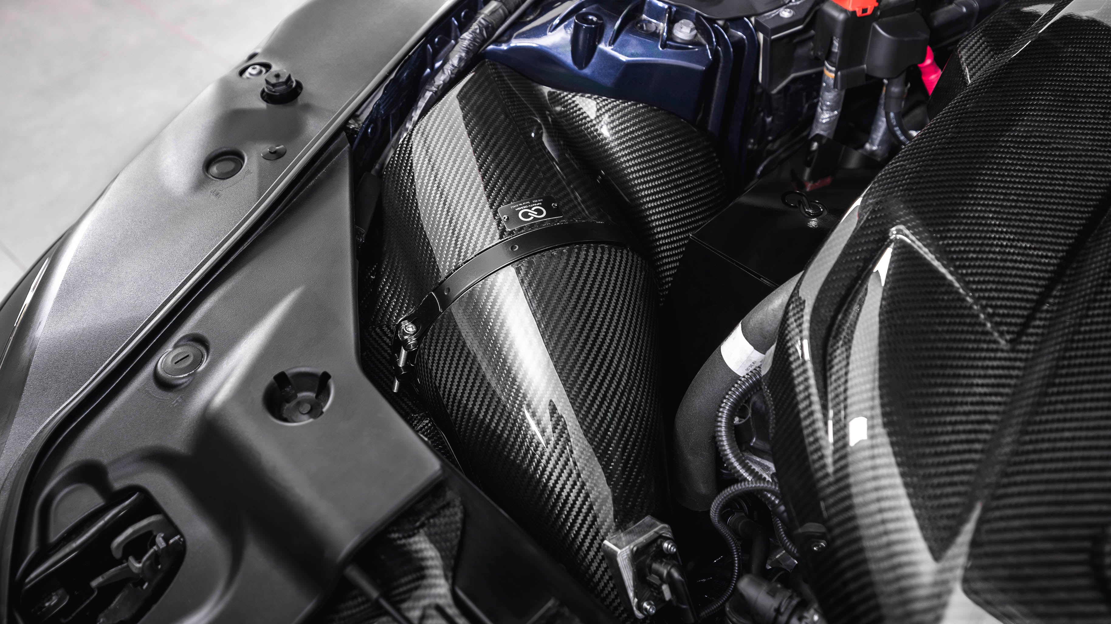 Toyota A9X Supra B58 Carbon Fiber Air Intake