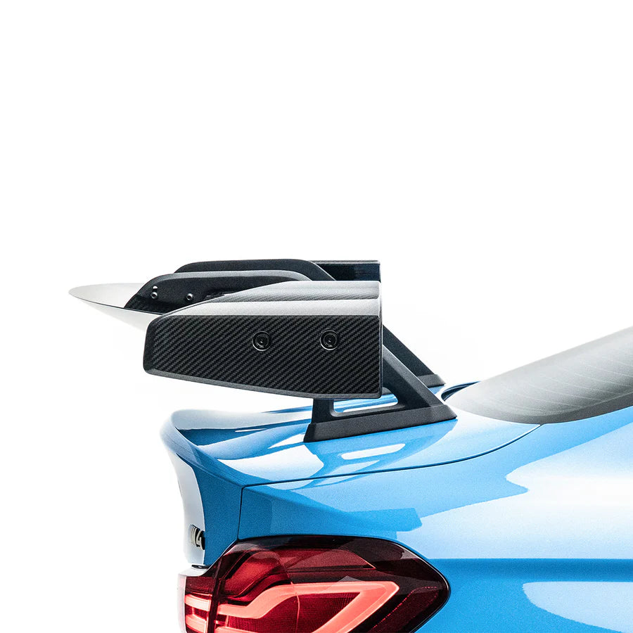 BMW F82 M4 AT-R1 Swan Neck Wing - Curved