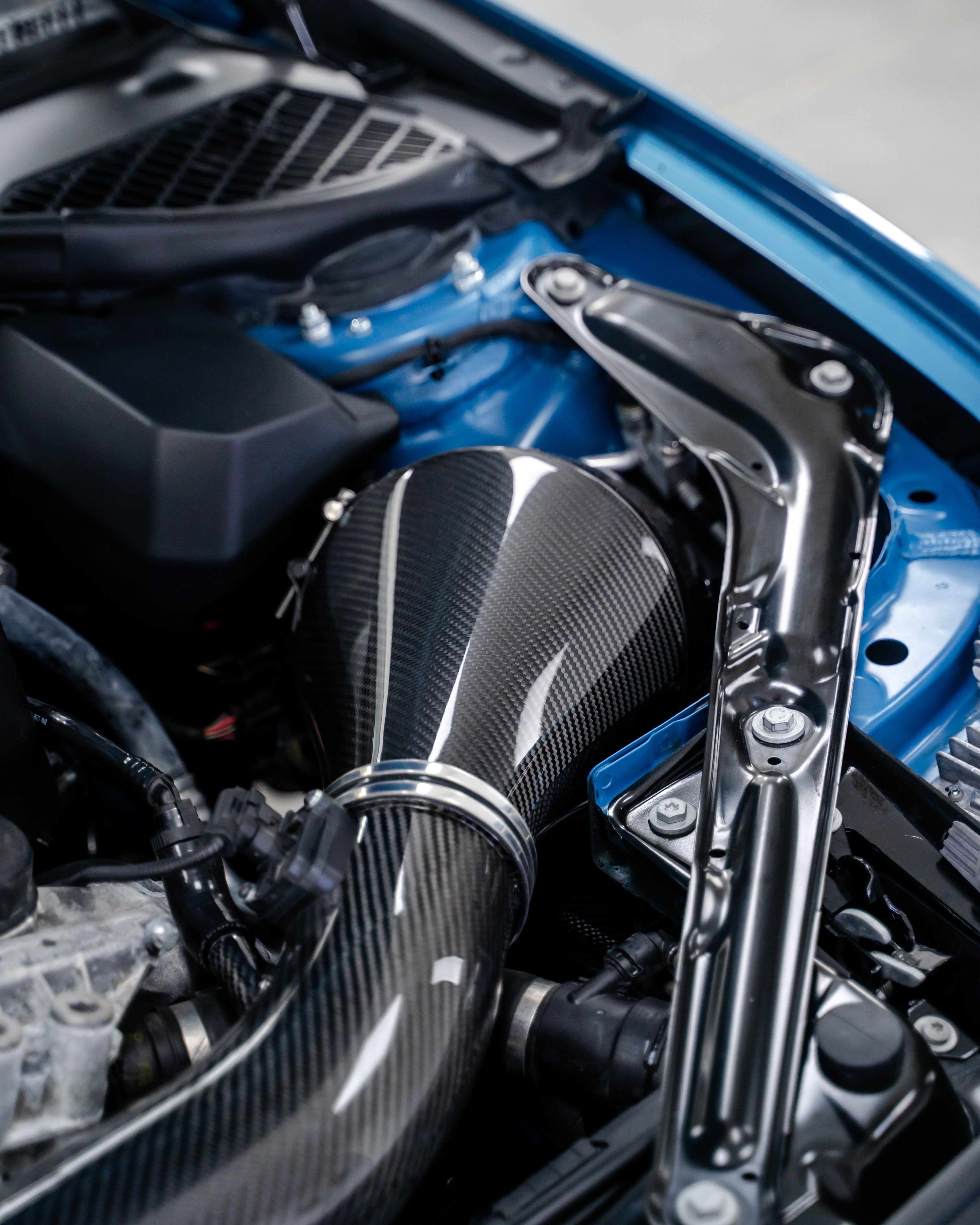 BMW F-Series M135i/M235i/335i/435i/M2 N55 Carbon Fiber Air Intake