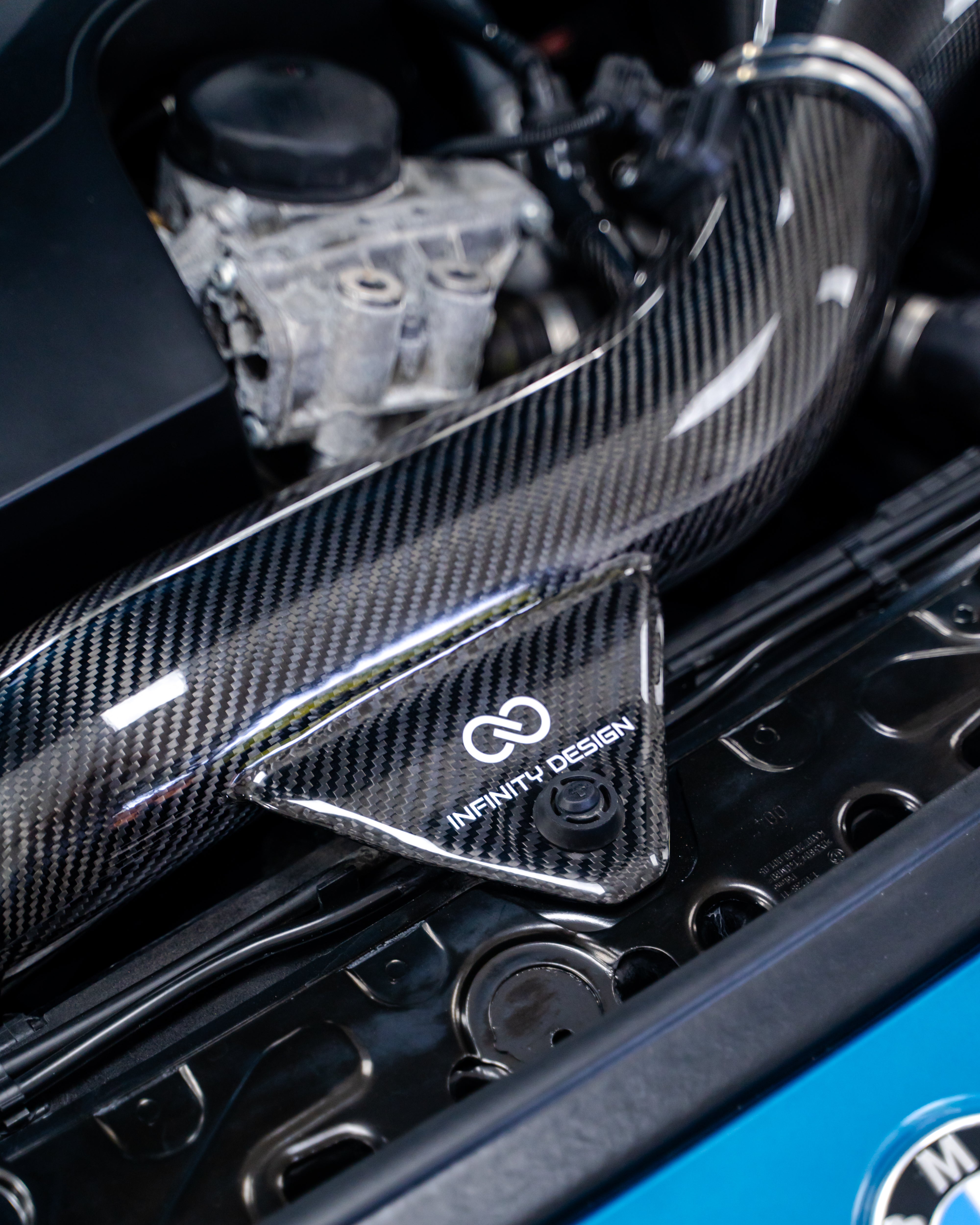 BMW F-Series M135i/M235i/335i/435i/M2 N55 Carbon Fiber Air Intake