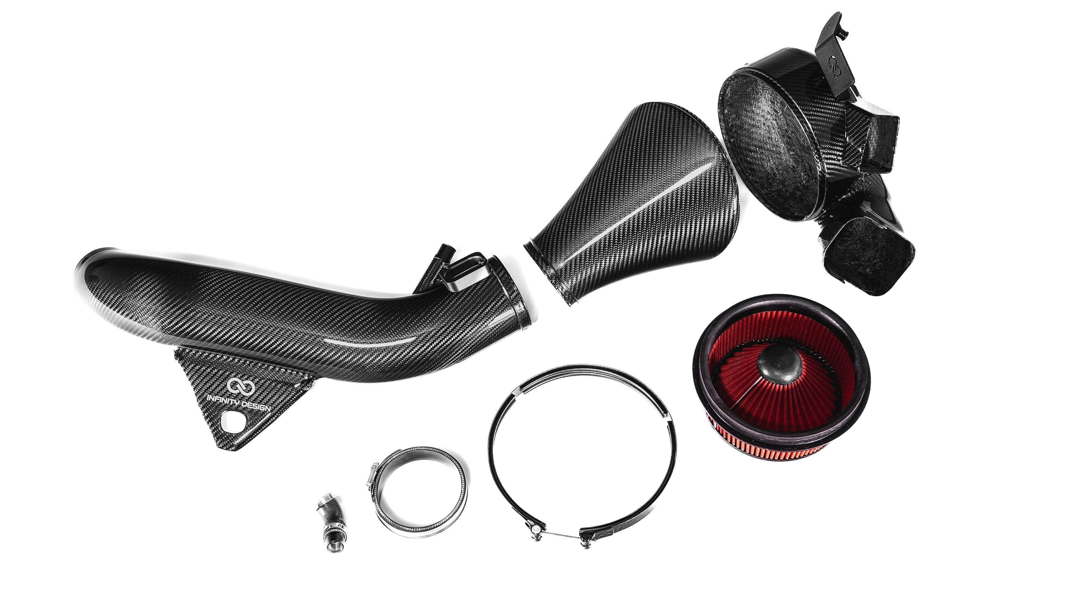 BMW F-Series M135i/M235i/335i/435i/M2 N55 Carbon Fiber Air Intake