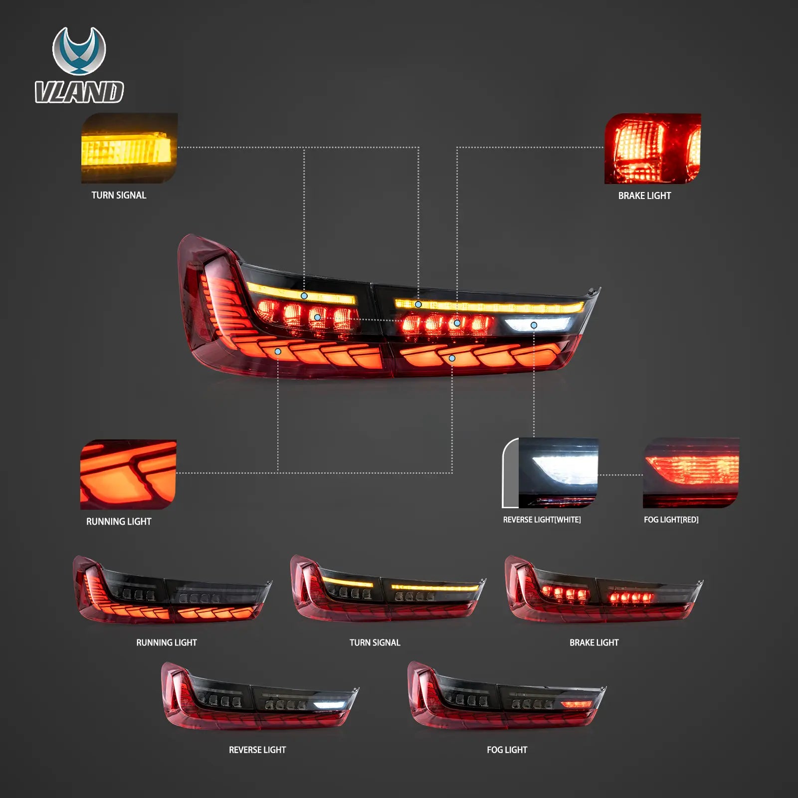 BMW G20/G80 OLED GTS Tail Lights