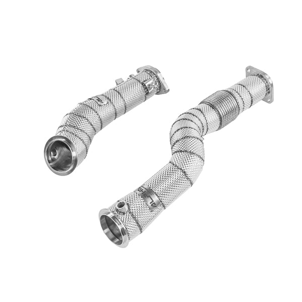 BMW G8X M3/M4 S58 Decat Downpipes (With Heat Shields)