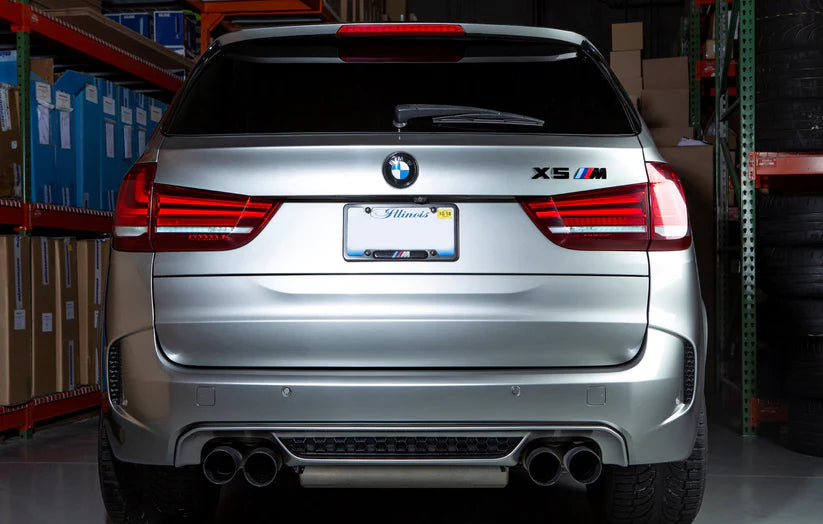 BMW F85 X5M Rear Reflector Delete Kit - Honeycomb