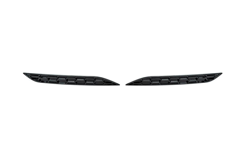 BMW F22 M-Pack Rear Reflector Delete Kit - Honeycomb